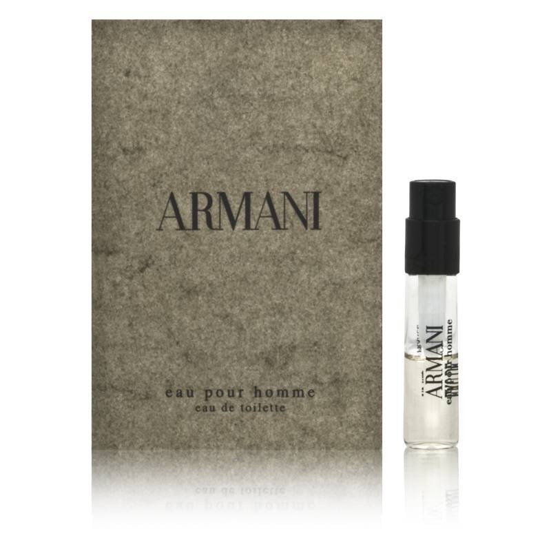 Armani Eau Pour Homme by Giorgio Armani for Men 0.05 oz Eau de Toilette Sampler Vial Spray