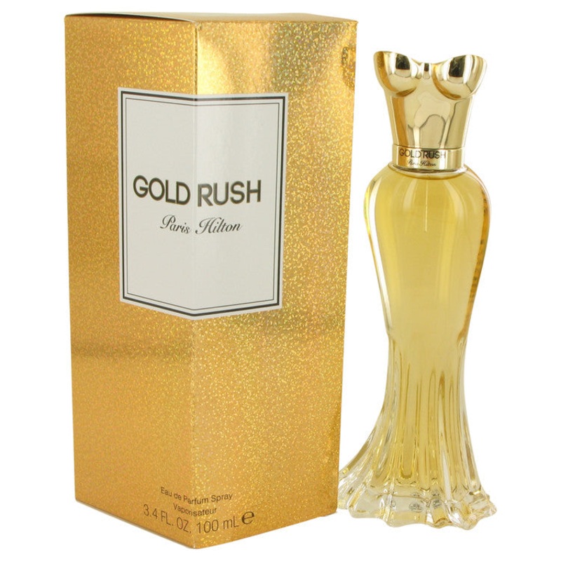 Gold Rush by Paris Hilton For Women Eau De Parfum Spray 3.4 oz