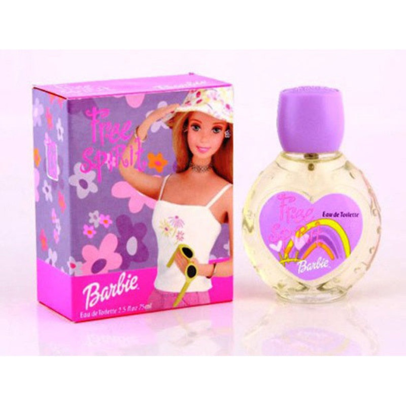Kids Barbie Free Spirit by Mattel 2.5 Oz. Eau De Toilette For Women
