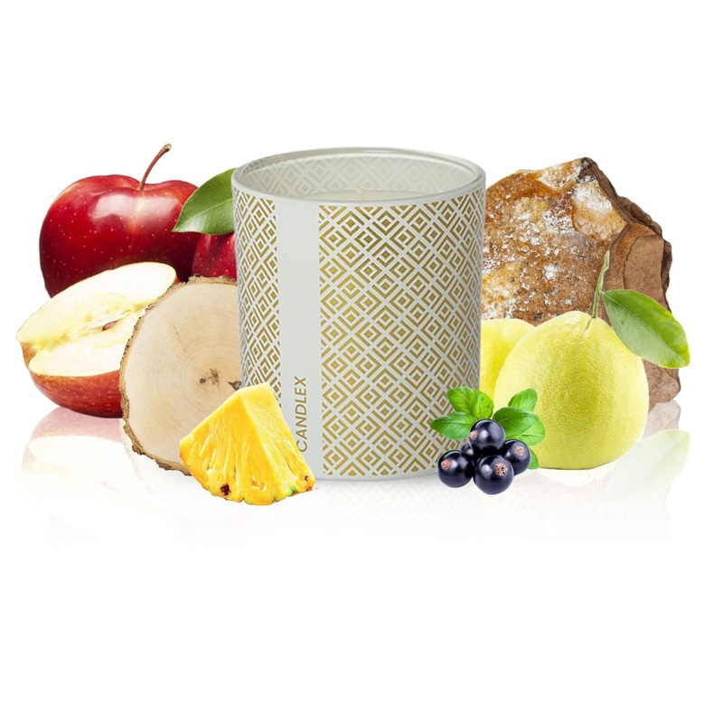 Alpha Q – Luxury Scented Candle – 8oz White