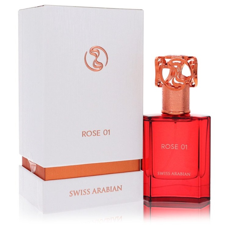 Swiss Arabian Rose 01 by Swiss Arabian For Men Eau De Parfum Spray (Unisex) 1.7 oz