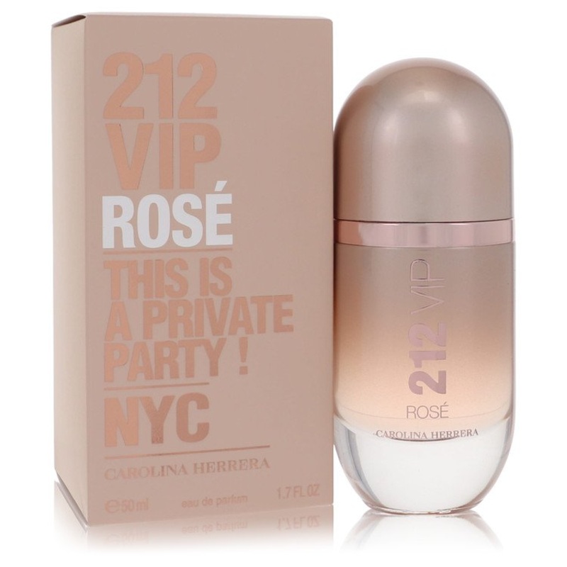 212 Vip Rose By Carolina Herrera Perfume 1.7 Oz Edp Spray For Women – Box