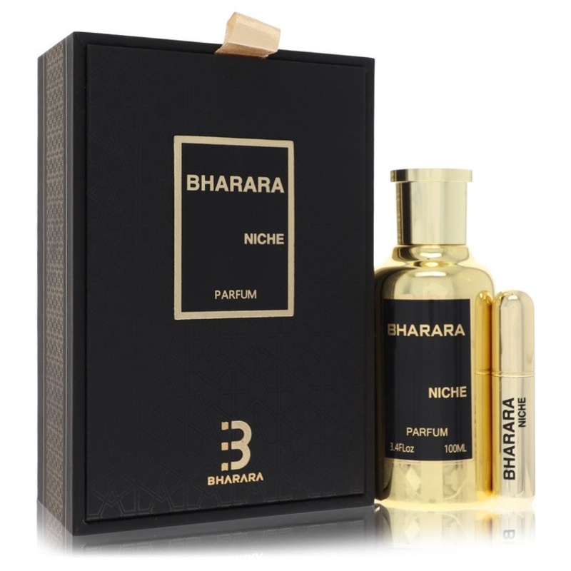 Bharara Niche by Bharara Beauty For Men Eau De Parfum Spray  + Refillable Travel Spray 3.4 oz