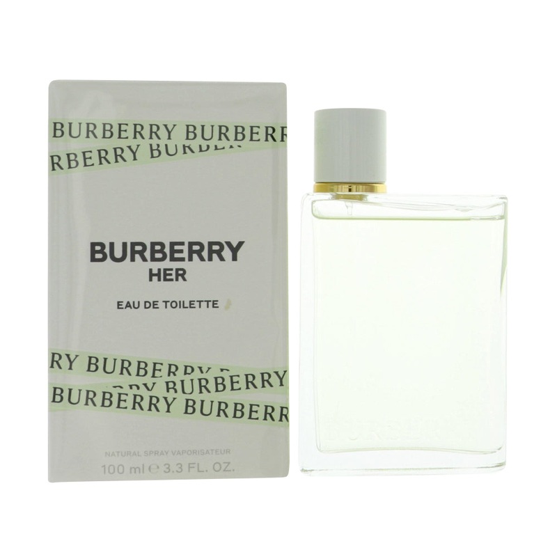 Burberry Her By Burberry 3.3 Oz Eau De Toilette Spray For Women In Box