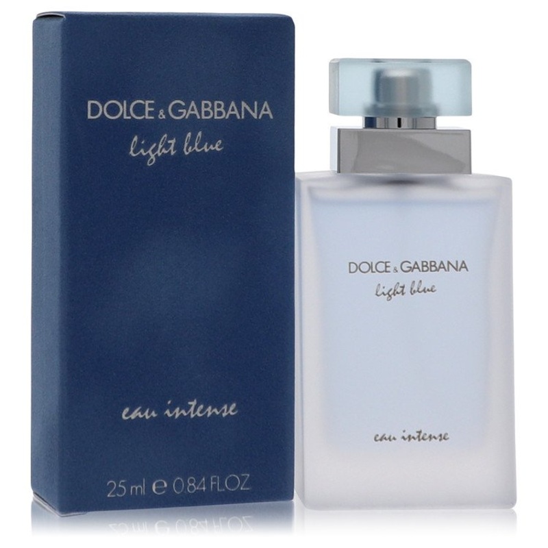 Light Blue Eau Intense by Dolce & Gabbana For Women Eau De Parfum Spray .84 oz