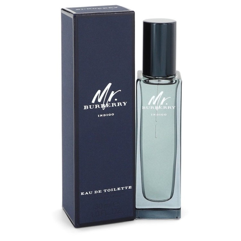 Mr Burberry Indigo by Burberry For Men Eau De Toilette Spray 1 oz