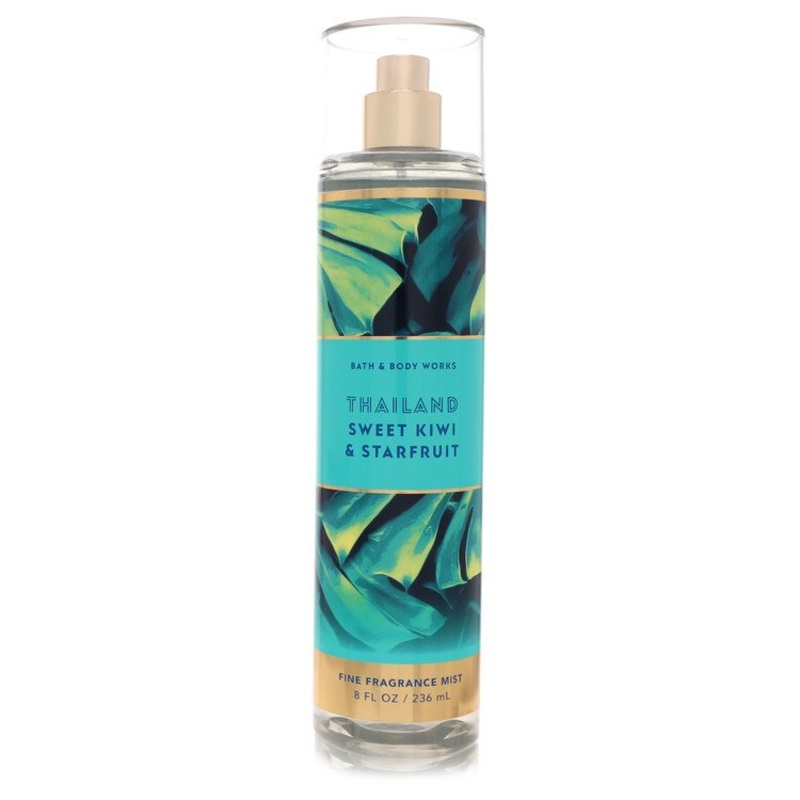 Bath & Body Works Thailand Sweet Kiwi & Starfruit by Bath & Body Works For Women Fine Fragrance Mist 8 oz