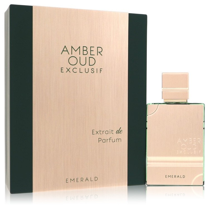 Amber Oud Exclusif Emerald By Al Haramain Cologne 2.0 Oz Extrait De Parfum Spray For Men – Box
